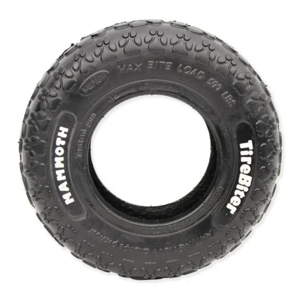 TireBiter Original Rubber Dog Toy, Medium, 8